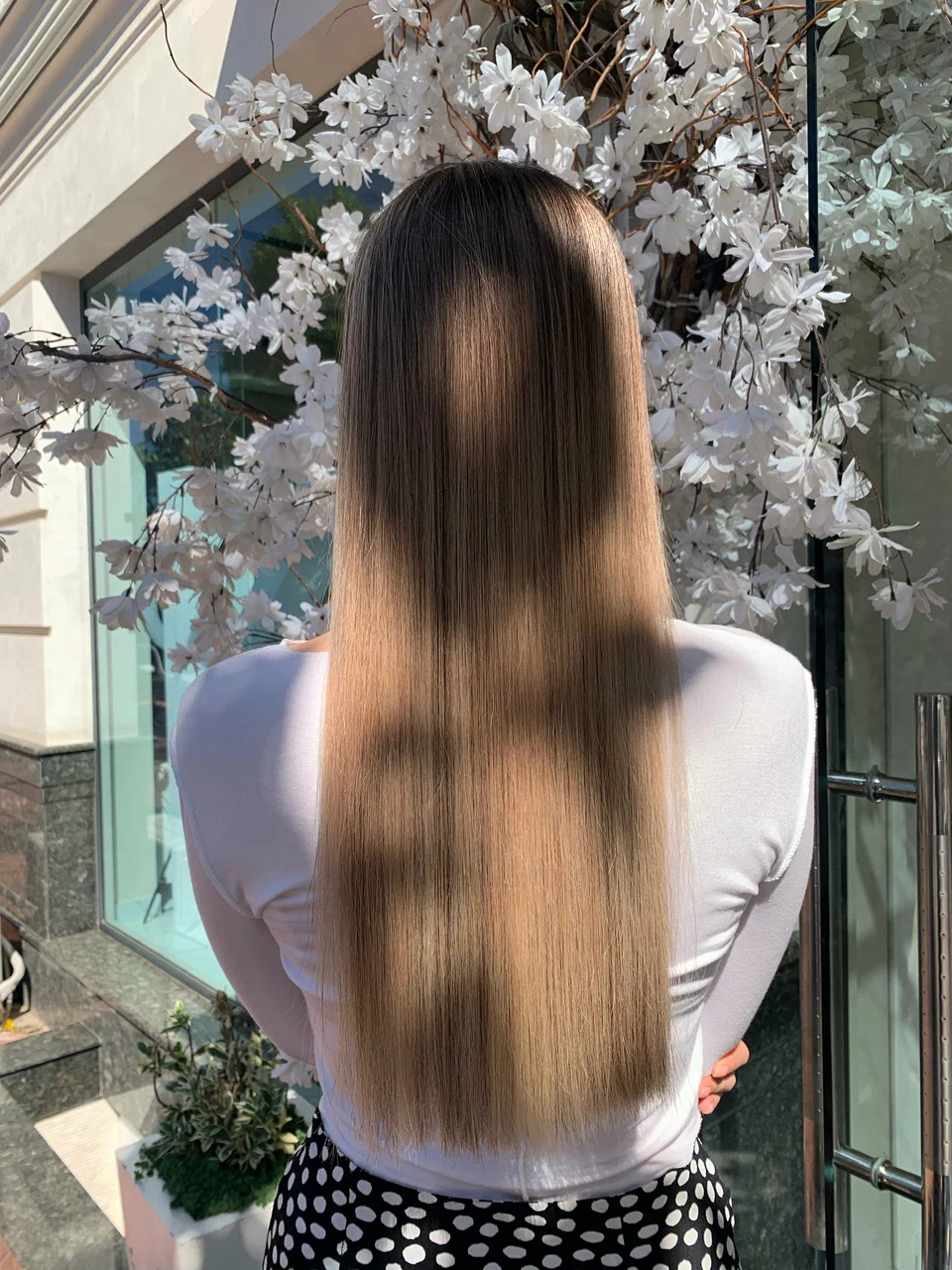 Балаяж и растяжка цвета